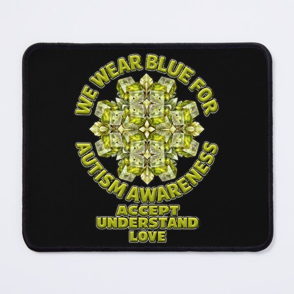 Item preview, We Wear Blue Accept Understand Love Autism Advocacy designed and sold by ArtDesignTp.
