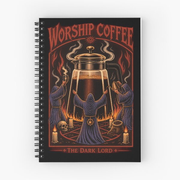 Item preview, Worship Coffee Dark Lord Ritual French Press-74 designed and sold by DolphLager.