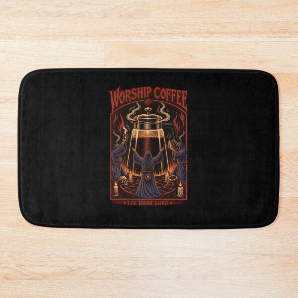 Artikelvorschau, Worship Coffee Dark Lord Ritual French Press-74 entworfen und verkauft von DolphLager.