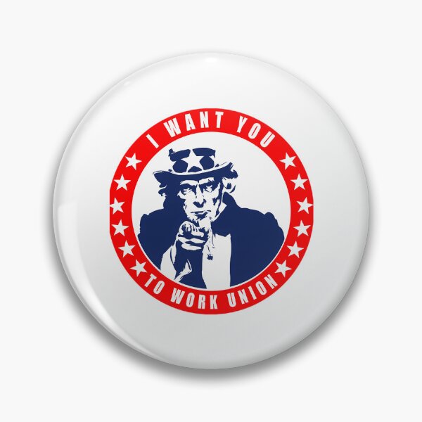 Item preview, Funny Uncle Sam - Work Union designed and sold by zyla-calkins.