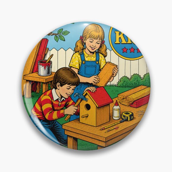 Item preview, Woodwork For Kids Retro Birdhouse Crafting Art-52 designed and sold by DolphLager.