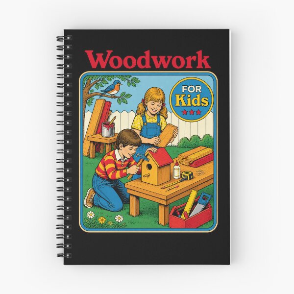 Item preview, Woodwork For Kids Retro Birdhouse Crafting Art-52 designed and sold by DolphLager.