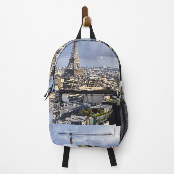 Item preview, Panoramic Cityscape Of Paris Featuring Eiffel Tower Under Cloudy Sky designed and sold by Zakaryb.