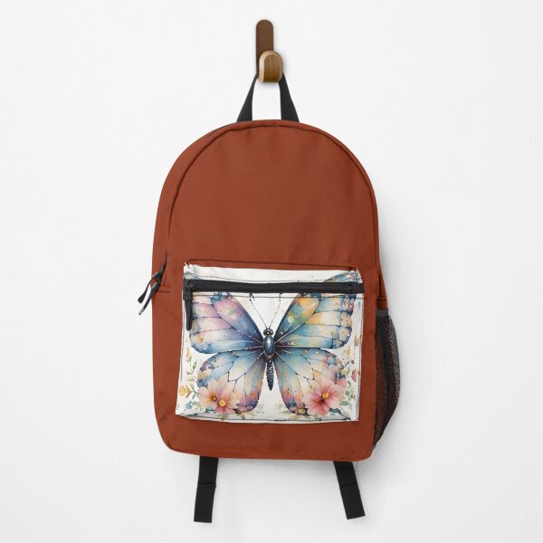 Item preview, Beautiful Watercolor Butterfly with Flowers designed and sold by Pawzenix.
