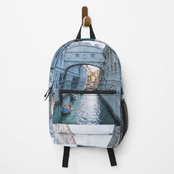 Item preview, Gondolas Passing Under Bridge Of Sighs In Venice Canal designed and sold by Zakaryb.
