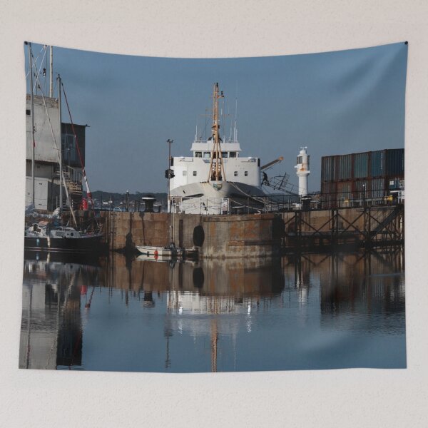 Item preview, Scillonian III Docked in Penzance designed and sold by Terri Waters Photography & Design.