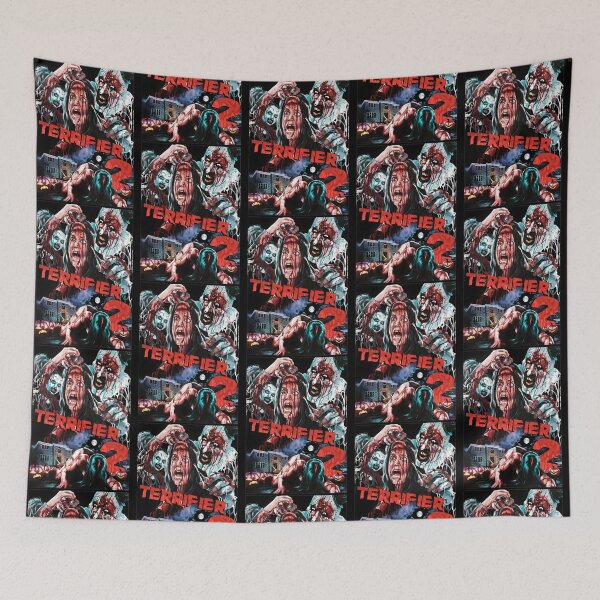 Item preview, Slasher Clown Bloody Nightmare Poster designed and sold by Triix4fChinh.