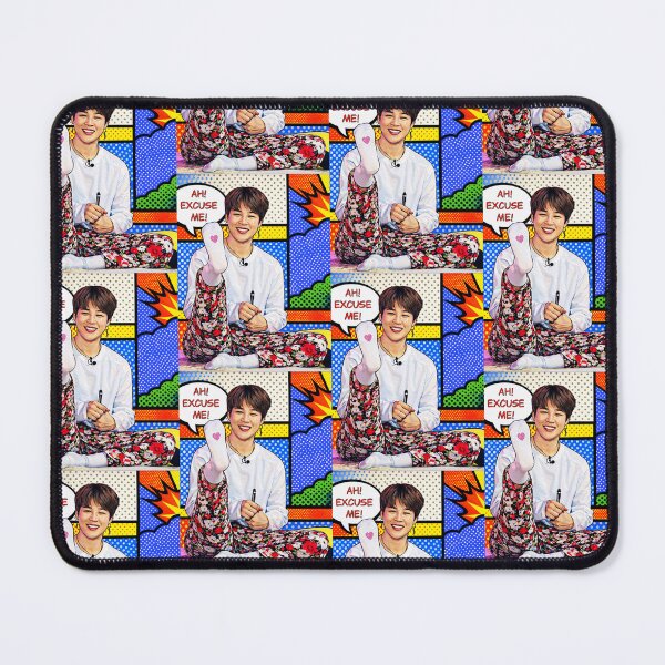 Item preview, BTS Jimin - Ah! Excuse me! Meme - colourful pop art  designed and sold by moteesshop.