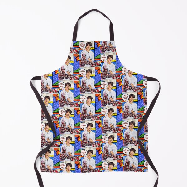 Item preview, BTS Jimin - Ah! Excuse me! Meme - colourful pop art designed and sold by moteesshop.