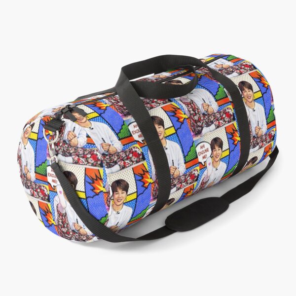 Item preview, BTS Jimin - Ah! Excuse me! Meme - colourful pop art  designed and sold by moteesshop.