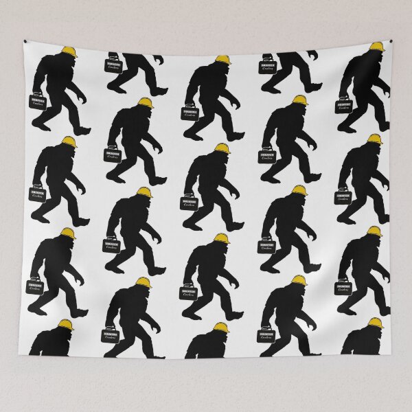 Item preview, Hard Hat Sasquatch designed and sold by zyla-calkins.