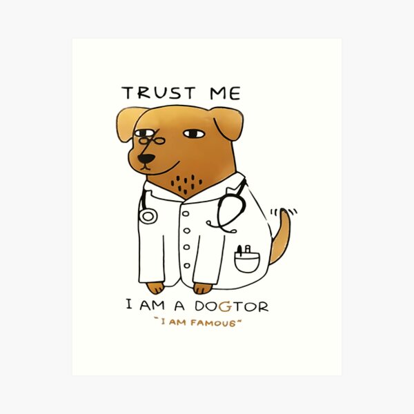 Item preview, Trust Me I Am A Doctor Funny designed and sold by TennesseeHendo.