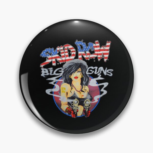 Artikelvorschau, Frau mit Haaren hält zwei rauchende Pistolen entworfen und verkauft von Wearabeau.
