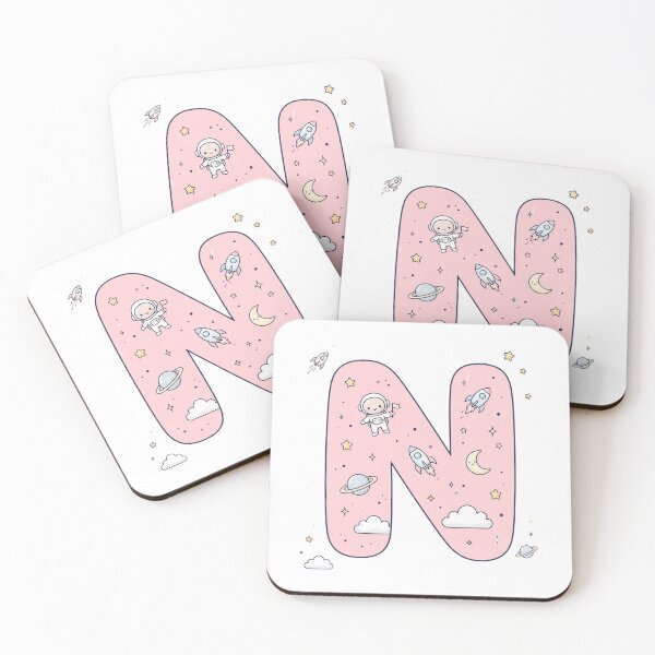 Item preview, N - Floral Alphabet Letter designed and sold by BoldcreationsM.