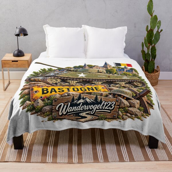 Item preview, Bastogne, Bélgica – Tanque Sherman, Batalla de las Ardenas designed and sold by Wandervogel123.