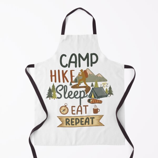Item preview, Camp Hike Sleep Eat Repeat Vintage Outdoor Adventure Graphic designed and sold by GabeMountainArt.