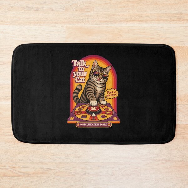 Item preview, Talk to your Cat Retro Communication Board-55 designed and sold by DolphLager.