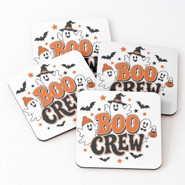 Item preview, Boo Crew - Funny Cute Ghost Halloween Squad designed and sold by Palette & Hue.
