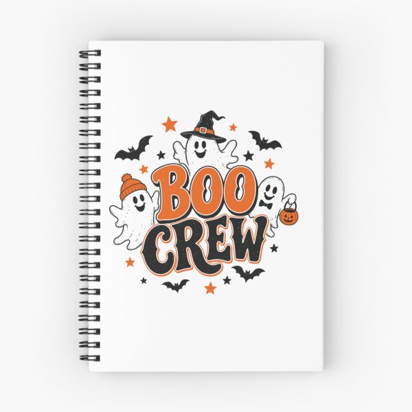Item preview, Boo Crew - Funny Cute Ghost Halloween Squad designed and sold by Palette & Hue.
