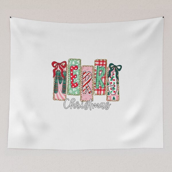 Item preview, 70s Style Merry Christmas designed and sold by MassonCalepon.