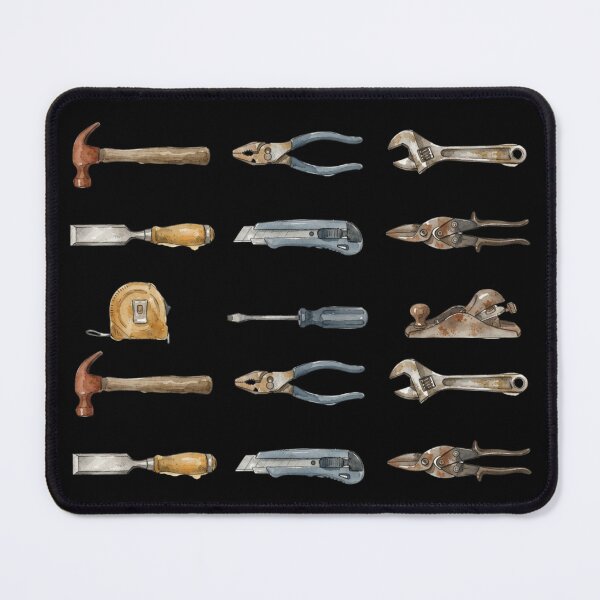 Item preview, Vintage Hand Tools Hardware Pattern Mechanic Gift designed and sold by bvdesignart.