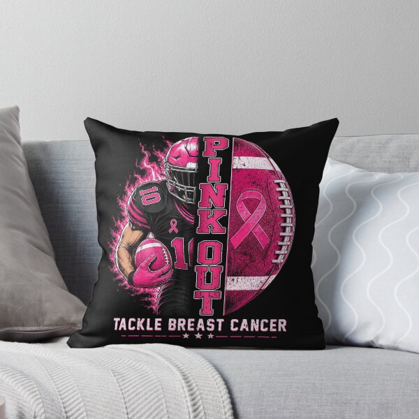 Item preview, Football Pink Out Breast Cancer Awareness Boys designed and sold by Lehungstore.