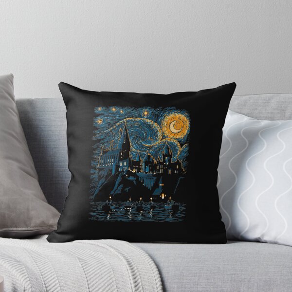 Item preview, Swirling Starry Sky Magic Castle Impressionism designed and sold by Giang6MWvEo.