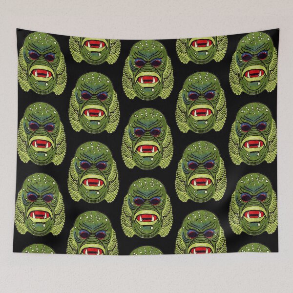 Item preview, Swamp Monster Halloween Green Mask Art designed and sold by Giang6MWvEo.