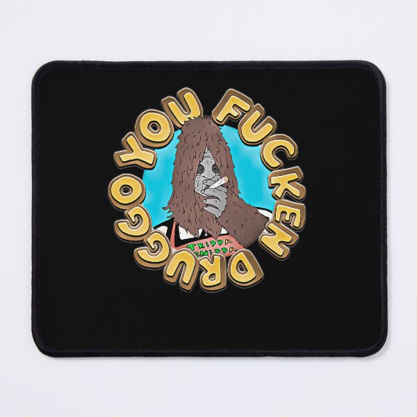 Item preview, Brown Bigfoot Character Smoking designed and sold by aware-ness.