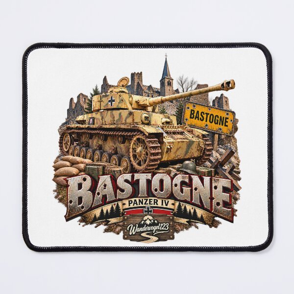 Item preview, Bastogne Panzer IV – Battle of the Bulge WW2 designed and sold by Wandervogel123.