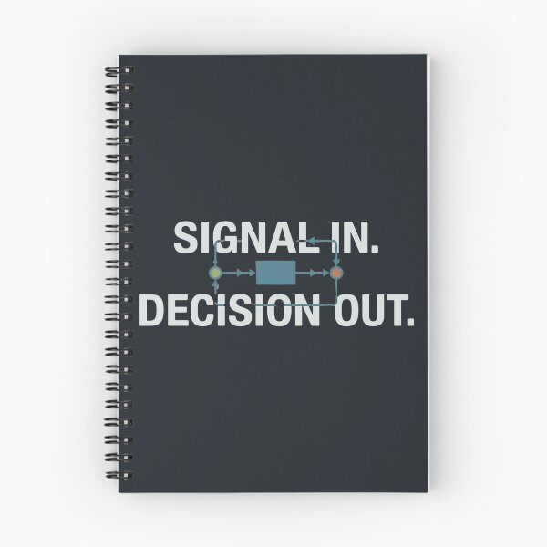 Item preview, Signal In Decision Out Controls Engineer designed and sold by Amr Darwish Graphic designer.