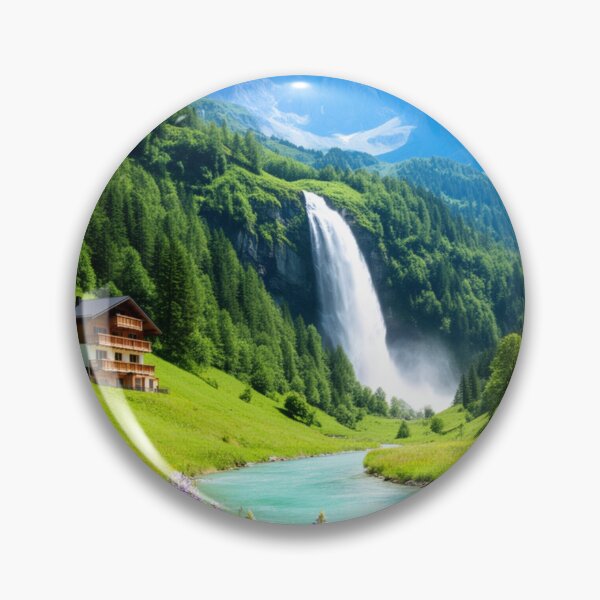 Artikelvorschau, Emerald Valley Falls – Alpines Bergparadies entworfen und verkauft von nhk999.