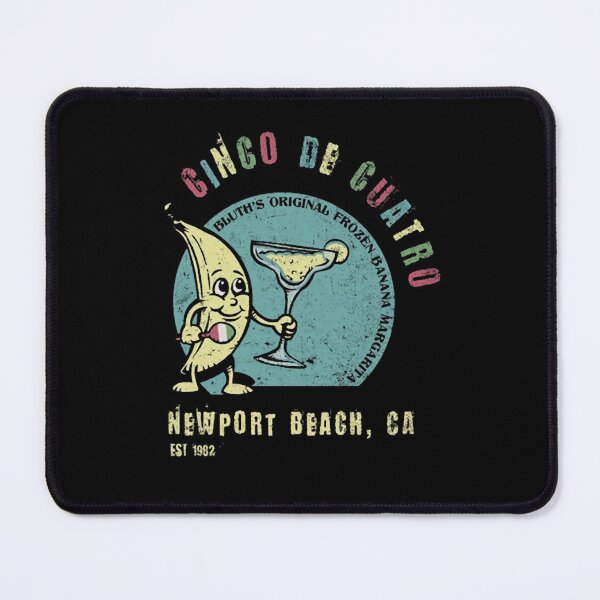 Item preview, Retro Distressed Frozen Banana Cocktail Beach Art designed and sold by GuadalupeKihn5.