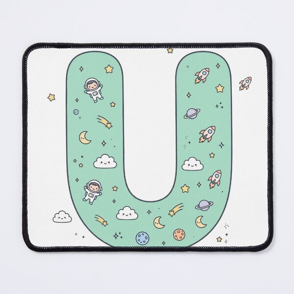 Item preview, U - Floral Alphabet Letter designed and sold by BoldcreationsM.
