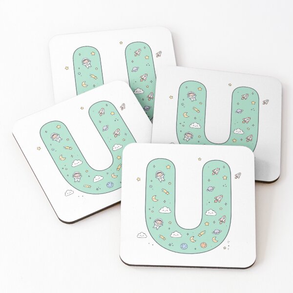 Item preview, U - Floral Alphabet Letter designed and sold by BoldcreationsM.