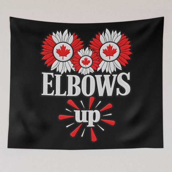 Item preview, Elbows Up Canadian Pride Proud Canadian designed and sold by ArtDesignTp.