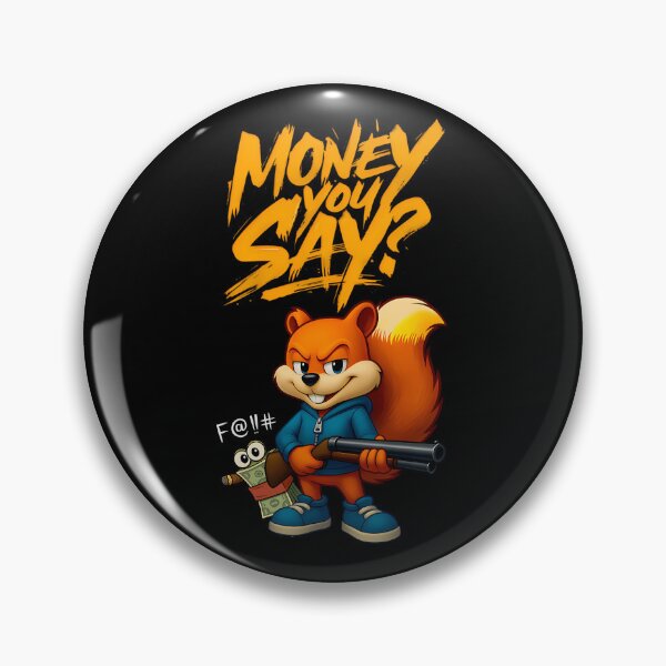Item preview, Angry Squirrel With Shotgun And Cash Illustration designed and sold by aware-ness.