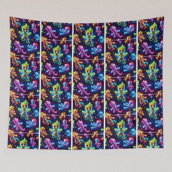 Item preview, Baby Groot Neo Art Pattern designed and sold by joseys-chenk.