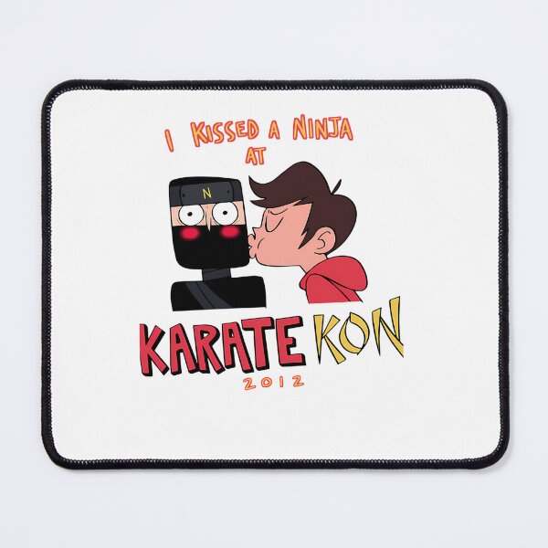 Item preview, Boy Kissing Ninja Character Illustration designed and sold by aware-ness.
