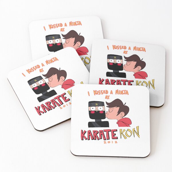 Item preview, Boy Kissing Ninja Character Illustration designed and sold by aware-ness.