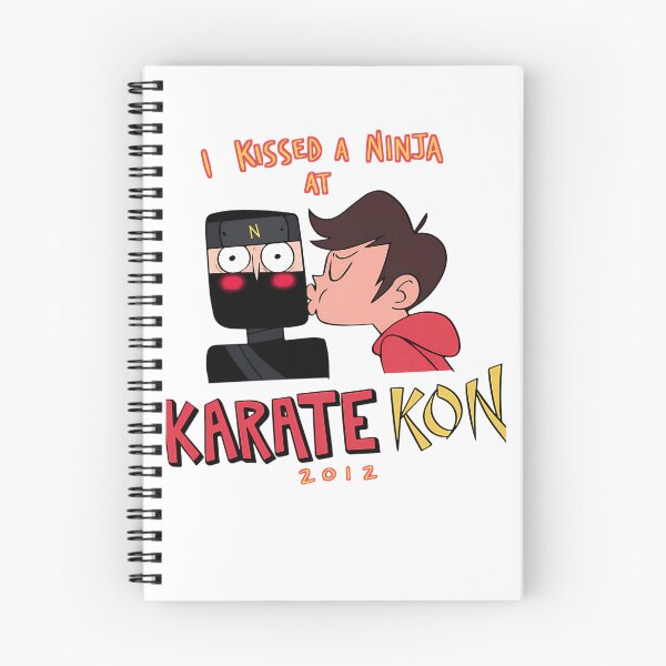 Item preview, Boy Kissing Ninja Character Illustration designed and sold by aware-ness.