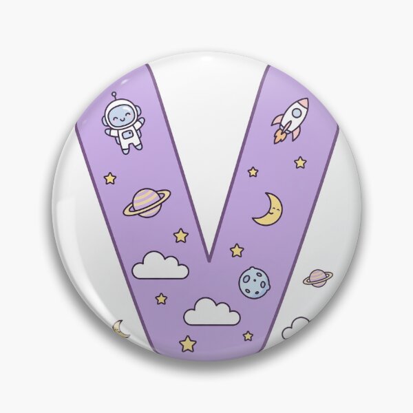 Item preview, V - Floral Alphabet Letter designed and sold by BoldcreationsM.
