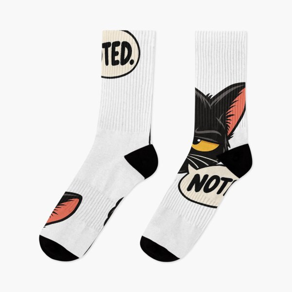 Aperçu de l'œuvre Unimpressed Black Cat Noted Sarcastic Reaction Meme créée et vendue par MOTIFOLK.