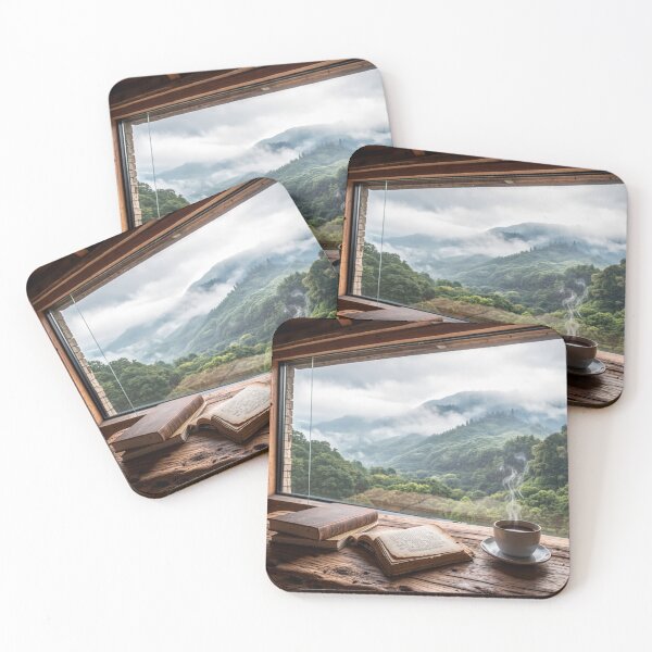 Item preview, Morning Reflections Lodge - Mountain View Retreat designed and sold by nhk999.