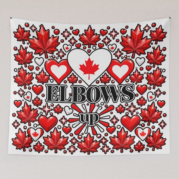 Item preview, Elbows Up Canadian Pride Canadian Resilience designed and sold by ArtDesignTp.