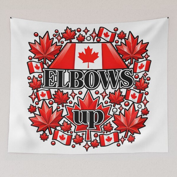 Item preview, Elbows Up Canadian Pride Canadian Strength designed and sold by ArtDesignTp.