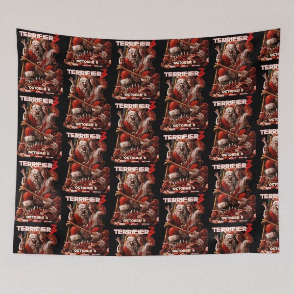 Item preview, Sinister Santa Zombie Splatter Art designed and sold by Lai7716Lien.