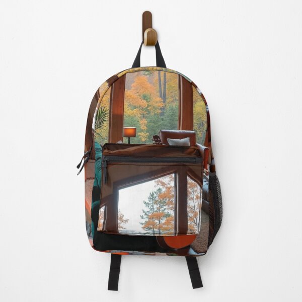 Item preview, Autumn Lakeside Lodge - Mountain Living Dreams designed and sold by nhk999.