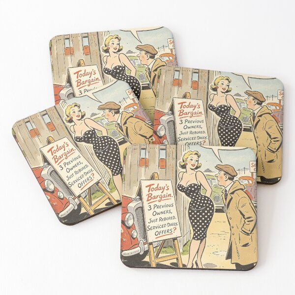 Item preview, Seaside Postcard: Used Cars designed and sold by halibutgoatramb.