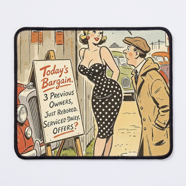 Item preview, Seaside Postcard: Used Cars designed and sold by halibutgoatramb.